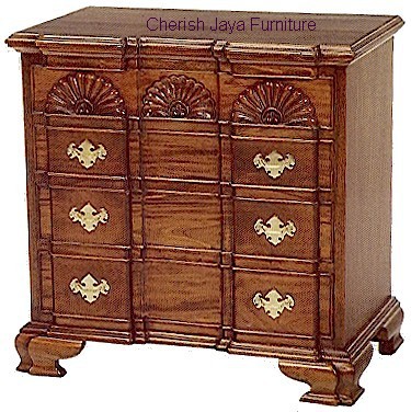 Code: BU 507-M Name: Shell Chest Size: W=70 x D=42 x H=69 cm Wood: Solid Mahogany wood.﻿